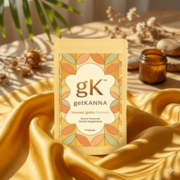 getKANNA gK Connect Product Pouch on Gold Background (Updated)
